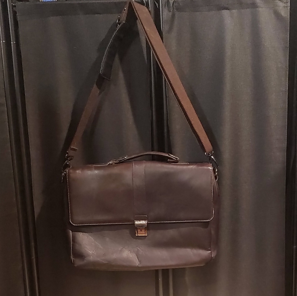 Kenneth Cole Leather Briefcase